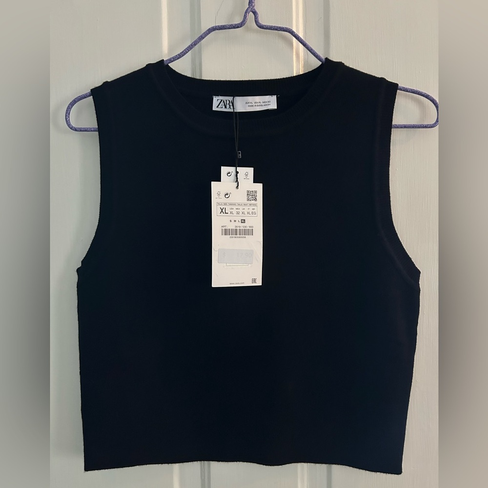 Zara Knit Crop Top